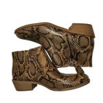 Zodiac  Brown & Tan Snake Multi Ankle Boots(6M) Photo 5