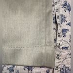 Saks 5th Avenue Saks Fifth Avenue Size 6 Wool and Silk Blend Wide-Leg Pants in Light Sage Green Photo 6