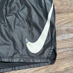 Nike Women's Black Shorts with Silver Swoosh Photo 2