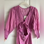 Free People  Dress‎ String Of Hearts Maxi Dress Pink XS NWT Photo 3