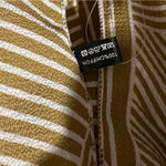 Tan and White Waterfall Knit Accent Cardigan kimono Size undefined Photo 3