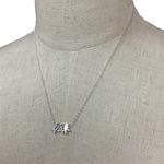 True Friends Silver Cable Chain Three Birds On Branch Pendant‎ Charm Necklace OS Photo 1
