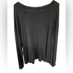 Splendid  Classic Black Long Sleeve Tee Photo 3