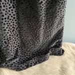 A New Day Black Velvet Swiss Dot Dress Photo 7