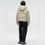 ZARA EXQUISITE Man-Made Leather PUFFER JACKET XS Photo 10