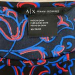 Armani Exchange Black, Blue & Red Layered Sleeveless Round Neck Tank Top Size XS Photo 10