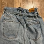 American Eagle New  Jeans Womens Sz 0 Mom Straight Jean High Rise Denim Paperbag Photo 3