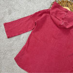 Soft Surroundings NWT  Hoodie Waffle Textured Sweatshirt Pullover 3/4 Sleeve Photo 7