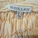 Shona joy Victoria Mini Dress Women’s Size 8 Cream Sleeveless Ruffle Hem Elegant Photo 7