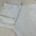 Isaac Mizrahi Live! Pants Sz XLP White Lace Knit Regular Wide Leg Elastic Waist‎ Photo 9