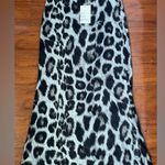 None Leopard Midi Skirt Photo 0
