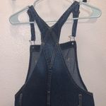 No Boundaries Relaxed Fit Blue Denim Shirt Overalls Photo 4