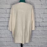 Kerisma  womens cream oversized shirt dolman sleeve sweater Photo 4