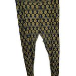 LuLaRoe Sunflower Patterned TC Leggings Photo 0
