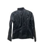 Cole Haan Cole Hann Single Breasted Wing Collar Genuine Lambskin Leather Jacket Size Small Photo 8