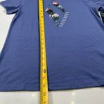 Skechers NWT Sketchers Shirt M Blue Womens Diamond Forever Floral Everybody Tee Photo 4