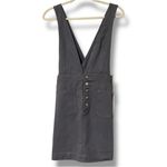 Ellison  women’s size medium overall skirt cross cross shoulder button down front Photo 8