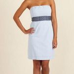 Vineyard Vines Kentucky Derby Sashay Carolyn Strapless Dress 2 Women’s Blue Photo 0