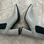 Nasty Gal Square Toe Heeled Chelsea Boots, Grey Size EU 39 New w/o Box Photo 9