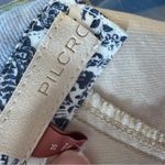 Pilcro  Anthropologie Cut Off Denim Short Overalls Womens 25 Pastel Beachy Jean Photo 3