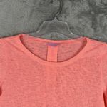 Lilly Pulitzer Shirt Womens Small Coral Top Slub Knit Lightweight Preppy Coastal Photo 3