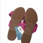 Old Navy Bright Pink Cross Strap Sandals Size 9 NWT Photo 4