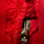 Women’s Red Lace Tummy Photo 1