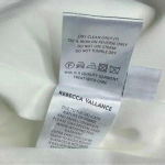 NWT Rebecca Vallance Bridal Harriet blazer minidress Size 2 US White Photo 13