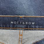 Mott & Bow Slim Straight Grand Boyfriend Jeans Medium Dark Blue Size W27 Photo 3