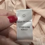 Lulu's Sz XL Maxi Dress Moonlight Serenade Strapless Peach Blush Chiffon Evening Pink Photo 12