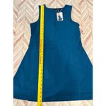 Crane Teal Sleeveless Athletic Performance Dress Skort 8 Sporty Tennis Travel Blue Size M Photo 6