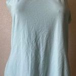 Yogalicious | Ladies Activewear Light Blue Green Open Back Tank Top | Small Photo 0