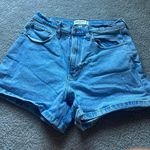 Abercrombie Curve Love Mom Shorts Blue Size 30 Photo 0