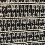 Max Studio Black and White Patterned Midi Dress Photo 4