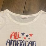 Pat Pat All‎ American mom tee Americana patriotic mommy and me size L Size L Photo 3