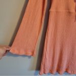 Free People - Brynne Boho Flared Long Bell Sleeve Open Back Mini Dress NWOT Photo 7