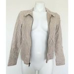 Planet Blue BLUE LIFE by Lace blazer Jacket XSMALL Beige Bohemian DRESS NEW Photo 3