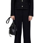 ANINE BING wool blend BLACK Anitta Jacket size L Photo 0