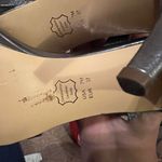 Touch of Nina  silver heels 7.5 Photo 5