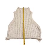 Anthropologie Moth Size L Ribbon Knit Sleeveless Sweater Tank White Coastal Size L Photo 8