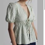 Kimchi Blue NWOT  Amelia Tie-Front Tunic Blouse Photo 1