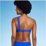 Wild Fable  Cut Out One Shoulder Bikini Top - Blue Women's Small Photo 1