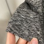 Isabel Marant Etoile  Grey Marled Knit Long Sleeve Mini Dress Womens 2 Preppy Photo 3