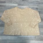 Wonderly  NWT Beige Pullover V-Neck Long Sleeve Women's R12 Photo 5