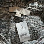 Loft Ann Taylor womens size small Elbow Bell Sleeve woven sweater NWT tweed Photo 7