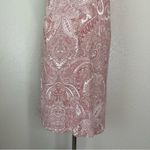 Soma Intimates Pink Paisley Sleeveless Sleepwear Dress, Sz Large Photo 7
