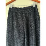 STAUD Black and Silver Metallic Wide Leg Pants Size 2 Photo 5