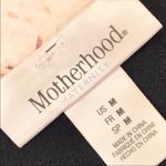 Motherhood  Maternity Empire Black/White MIDI Dress Sz M XC Photo 5