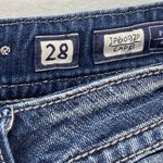 Miss Me Jeans Women's Size 28 capri Denim Embellished flap Pockets - flaw Photo 7