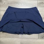 Tommy Bahama  Golf 15” Navy Blue Pocket Ruffle Golf Skirt Size XL Photo 4